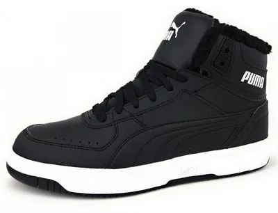 Image de Puma Bottes d’hiver Rebound JOY Fur noir pour homme