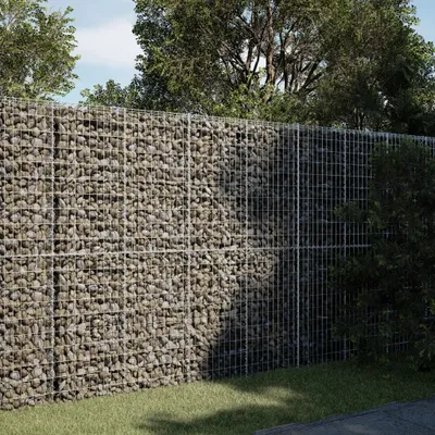 Zdjęcie produktu dla Maison Exclusive – gabion z pokrywą 200 x 50 x 200 cm, stal ocynkowana