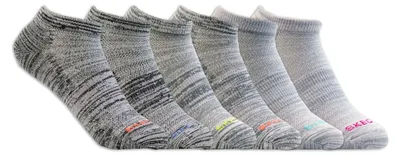 Produktbild von SKECHERS Damen Sneakersocken 6er Pack Grau Größe M