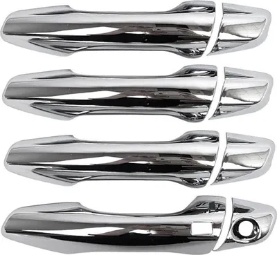 Zdjęcie produktu dla Nakładki na klamki drzwi do Hyundai Santa Fe 2012-2018 chrom ABS 8x