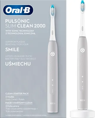 Obrázek produktu pro Oral-B Pulsonic Slim Clean 2000 - šedý