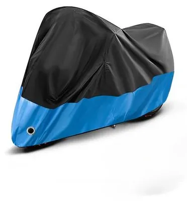 Immagine prodotto di Camera d'aria in poliestere per biciclette, impermeabile, resistente ai raggi UV, 200 x 90 x 100 cm, blu-nero