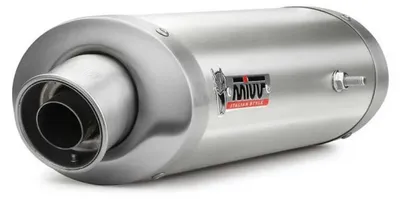 Obrázok produktu pre MIVV Oválny výfuk Slip-On homologovaný z nerezovej ocele pre KAWASAKI zx-6 rr 2005-2006