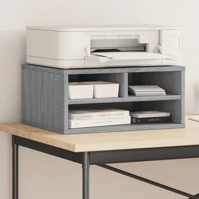 Produktbild von Möbel Druckerständer Grau Sonoma 49x40x22,5 cm Holzwerkstoff - Schreibtische 840595