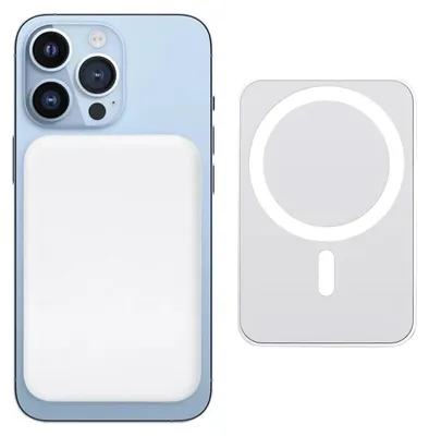 Productafbeelding van Powerbank voor iPhone, magnetische draadloze powerbank met 10000mAh en snellaadfunctie