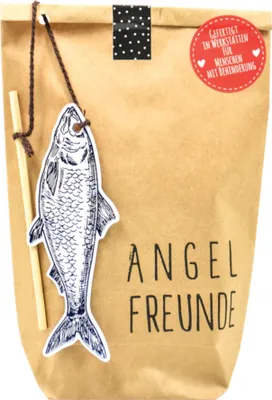 Produktbild von Angelfreunde Wundertüte Petri Heil, Geschenk für Angler, Geburtstag,