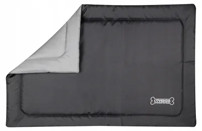 Produktbild von Lovedog Hundematte XL 120x75 cm grau waschbar robust