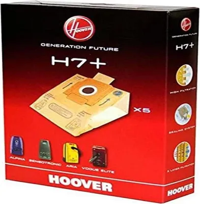 Image de HOOVER - Aspirateur Sac ORIG H7 + ALPINA 5 pcs - 09026177