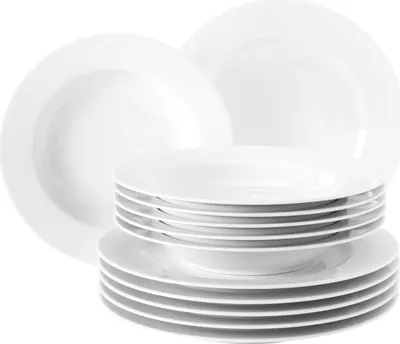 Produktbild von Tafelservice 12-teilig - Seltmann Weiden Rondo_Liane weiß