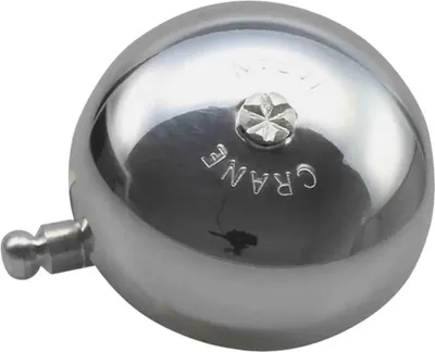 Produktbild von Crane Bell Co. Karen Klingel Glocke Retro silber poliert Steel Band Mount