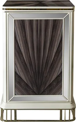 Immagine prodotto di Cassettiera oro metallo mobili camera da letto elegante design stile lusso moderno nuovo