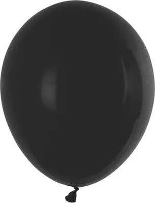 Produktbild von 100x Luftballons schwarz Ø 250 mm Größe 'M'