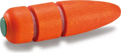 Produktbild von Erzi Möhre zum Schneiden - Kaufladenzubehör
