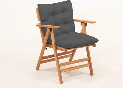 Produktbild von Skye Decor, MYL04 - Anthracite, Gartenstuhl, Anthrazit, 100 % Hainbuchenholz, 45 x 43 x 89 cm