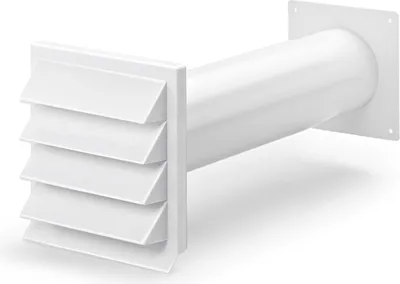 Image de Naber K-Klima-R 100 100 Boîte murale, blanc - Technique de ventilation