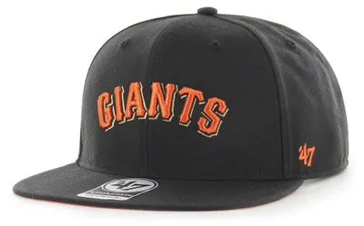 Produktbild von Snapback Cap Uni mit Gebogenem Schirm Schwarz