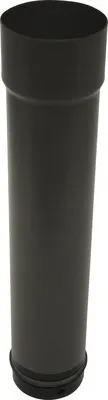 Produktbild von Pellet Anschlußstutzen Ø100 mm 400mm schwarz