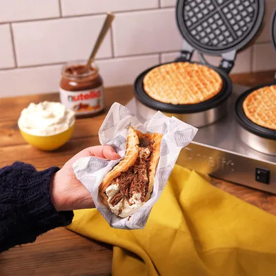 Produktbild von DUALIT | Contact Waffeleisen, Catering, poliert, Co