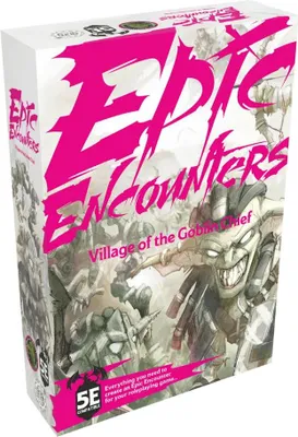 Zdjęcie produktu dla Epic Encounters Village of the Goblin Chief - Miniaturen - Tabletop-Rollenspiel Zubehör - ENG Edition