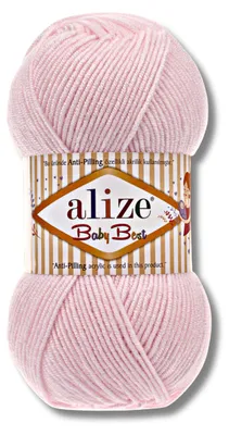 Produktbild von Alize 1x 100g Baby Best Wolle, Antipilling, Uni, Häkeln, Stricken (184)