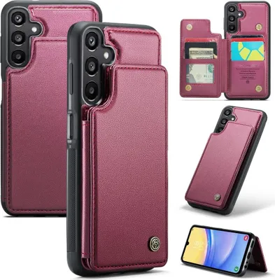 Produktbild von Samsung Galaxy A16 5G Hülle - CaseMe C22 Back Cover mit Kartenfach - Rosa