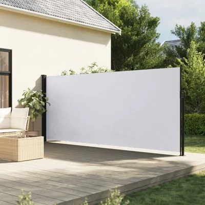 Produktbild von Möbel Seitenmarkise Ausziehbar Weiß 180x500 cm - Sonnenschutz 4004451