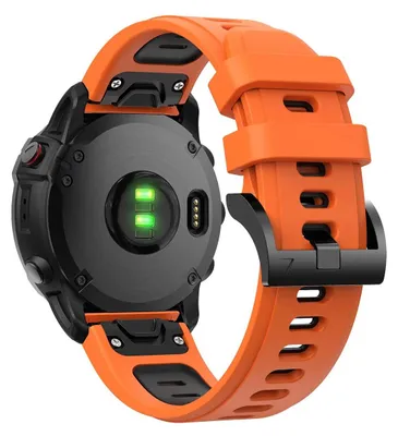 Produktbild von Solidchoice – Silikonarmband für Garmin Quatix 5/6, kompatibel mit Quick Fit
