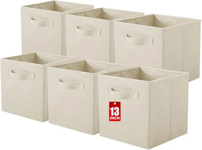 Produktbild von Aufbewahrungsbox 33x33x33 cm, faltbar, Stoff, für Schränke