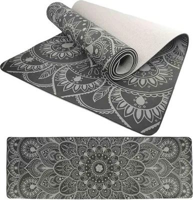 Immagine prodotto di Podložka LIFEFIT® YOGA MAT MANDALA DUO, 183x58x0,6cm, černá