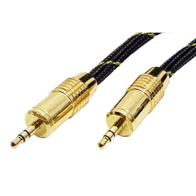 Immagine prodotto di ROLINE GOLD Cavo di collegamento audio da 3,5 mm ST/ST, 2,5 m