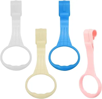 Imagen del producto de Barandillas para cuna de bebé, juego de 4 unidades, colores pastel, para cuna de bebé