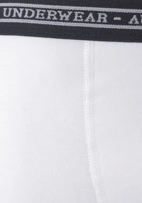Produktbild von AUTHENTIC LE JOGGER Boxer Boxershorts für Jungen 4 -teilig grau-meliert, schwarz, weiß, grau Größe 98/104