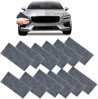 Immagine prodotto di Confezione da 12 panni in microfibra per la lucidatura delicata delle vernici, la protezione dell'auto e la pulizia con prodotti per la cura.