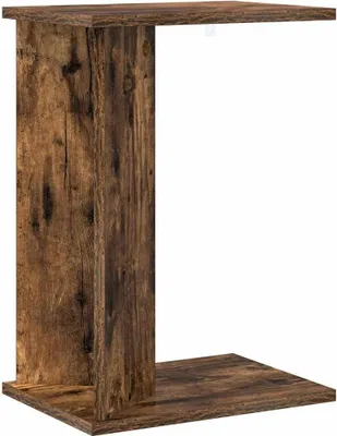 Image de Table d'appoint Chêne fumé 35 x 25 x 50 cm Bois d'ingénierie