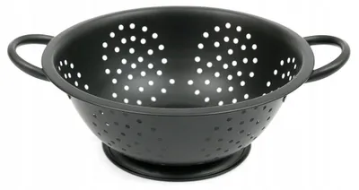 Produktbild von Styldekor Schwarzer Metall Obstkorb Servierschale 30cm