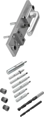Produktbild von HOPPE Bohrschablone-Set für Garnituren 1935191