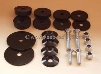 Produktbild von Montageset für Kartsitz, schwarz, komplett