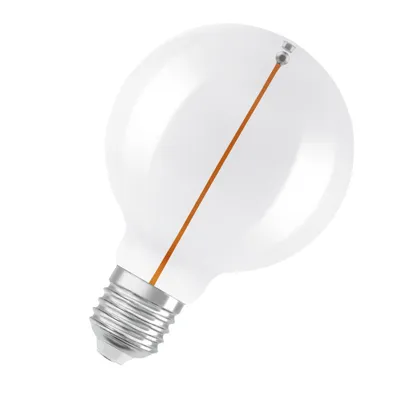 Produktbild von OSRAM LED-Lampen, Vintage-Edition, 16 Watts Ersatz, E27, G95-shape, 2700 Kelvin, Warm weiß, Klares Glas, single Pack