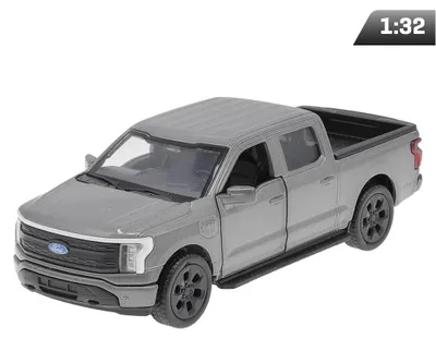 Image de Modèle réduit 1:32, MSZ, Ford F-150 Lightning Platinum, année 2022, couleur grise