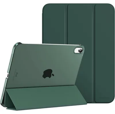 Produktbild von Schutzhülle für iPad 11. Gen. 2025 & 10. Gen. 2022, Nachtgrün, Transparent, Standfunktion