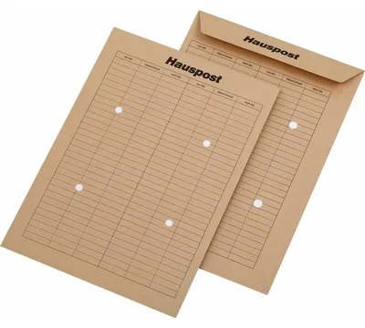 Immagine prodotto di mayer-network 30007317 Hausposttaschen Recycling - C4 , 110 g/qm, braun, 250 Stück