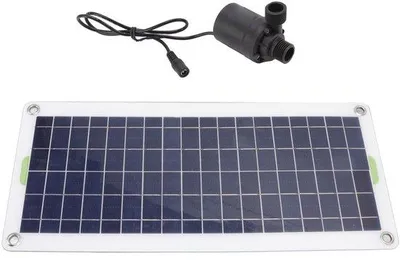 Image de Pompe à eau 30W - Pompe solaire - Pompe de jardin - Pompe pour fontaine - Aquarium - Matériau durable