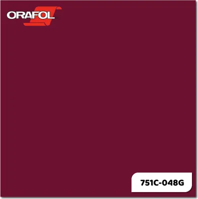 Produktbild von ORAFOL ORACAL 751C Meterware - 048 BORDEAUX in 126 x 100cm