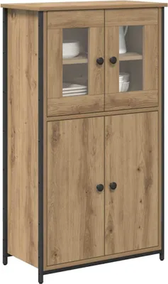 Obrázok produktu pre vidaXL Vysoká skriňa Artisan – dub 62 x 32 x 106,5 cm drevotrieska