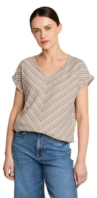 Produktbild von TOM TAILOR Damen Kurzarm-T-Shirt