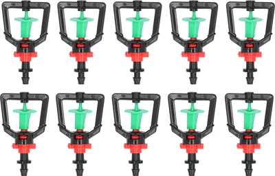 Produktbild von 10 Set rotierende Mikrodüsen vom Typ G für Pflanzen, Bewässerungssprinkler, Brechungssprühdüse für Gewächshäuser