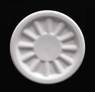 Produktbild von Bierdeckel aus Porzellan, weiß, 12 cm, G. Benedikt