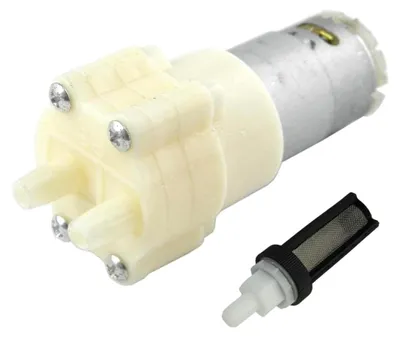 385 Membranpumpe DC 6V-12V selbstansaugend mit Filter