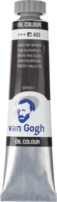 Produktbild von Van Gogh Ölfarbe Tube 20 ml Vandyckbraun 403
