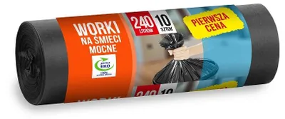 Produktbild von Starke Müllsäcke 240 l 10 Stück.